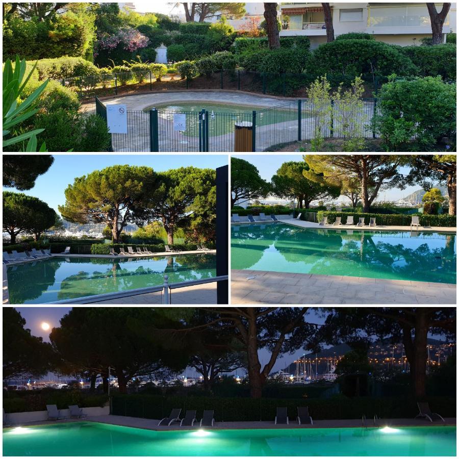 Garden And Beach Sea View Apartment Cannes Mandelieu La Napoule Bagian luar foto
