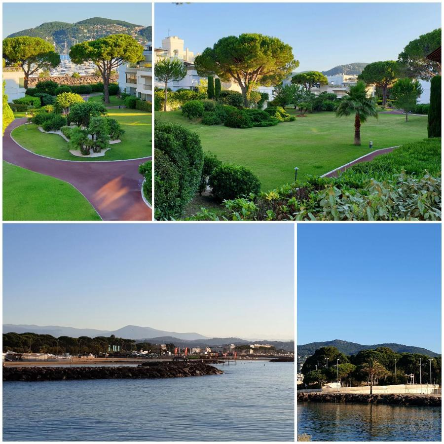 Garden And Beach Sea View Apartment Cannes Mandelieu La Napoule Bagian luar foto